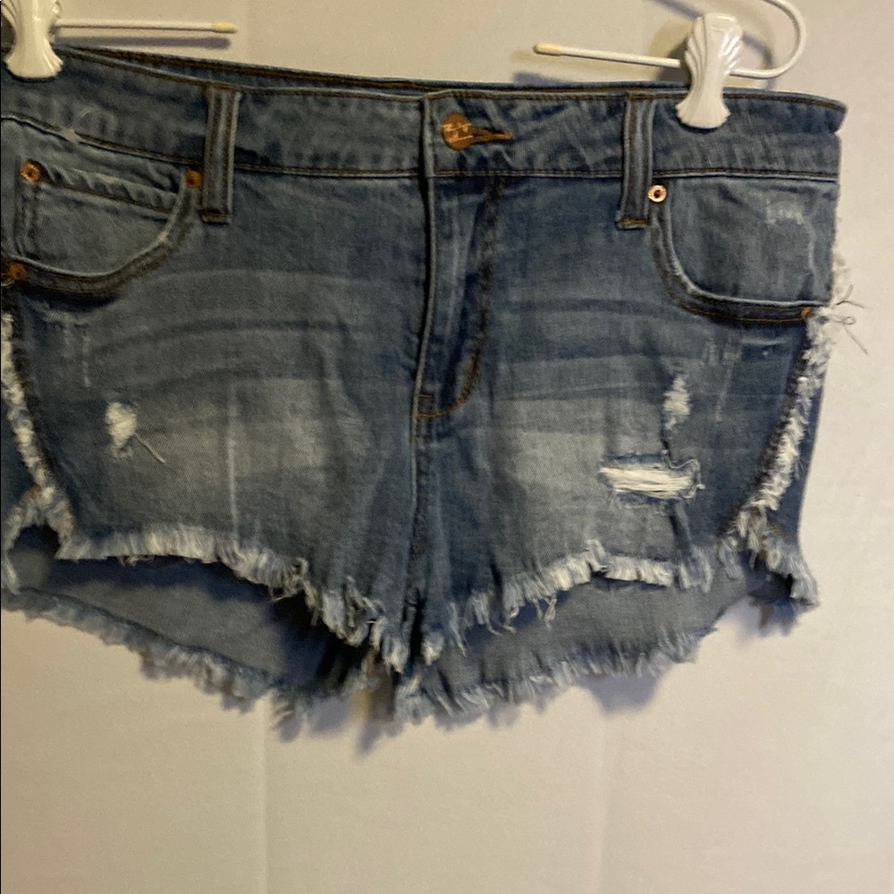 Vintage Havana Blue Cut-Off Jean Shorts